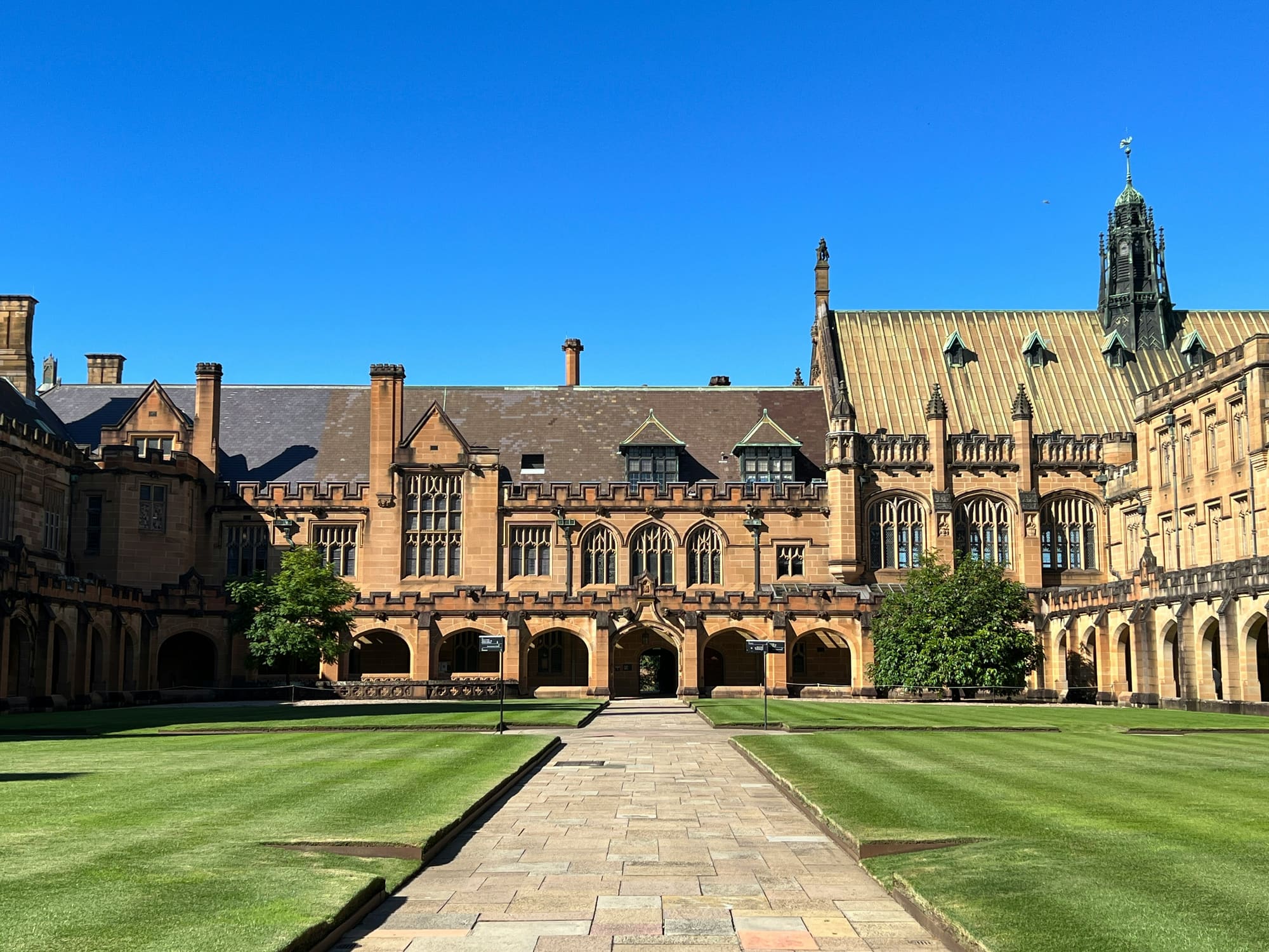 The Main Quadrangle, University of Sydney